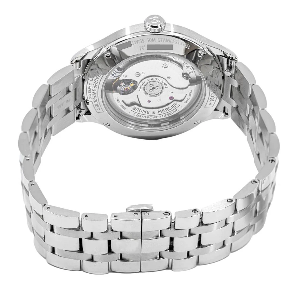 Baume & Mercier M0A10468 Clifton Automatic Men's Watch - Image 4