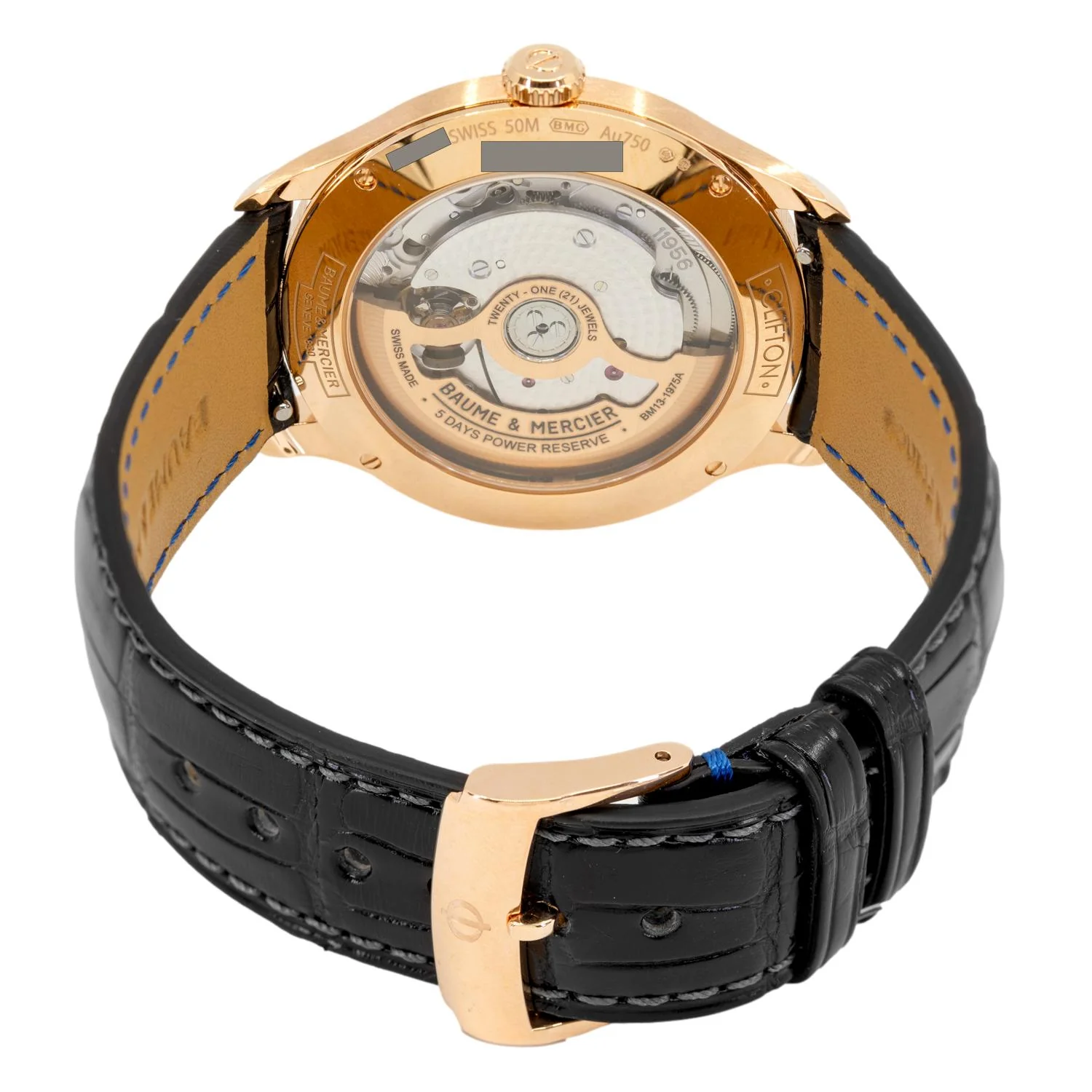 Baume & Mercier M0A10469 Clifton Automatic Men's Watch - Image 4