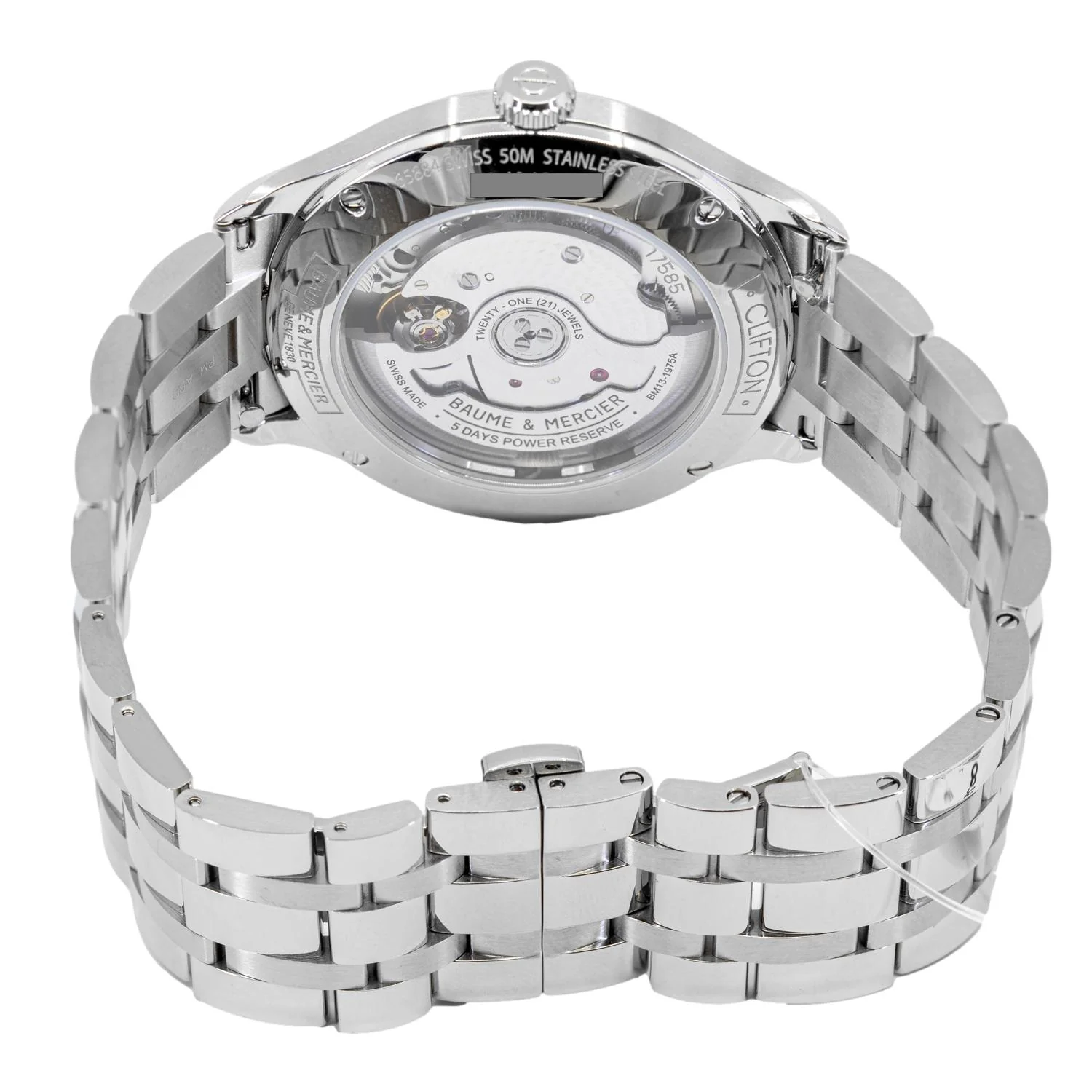 Baume & Mercier M0A10551 Clifton Automatic Men's Watch - Image 4