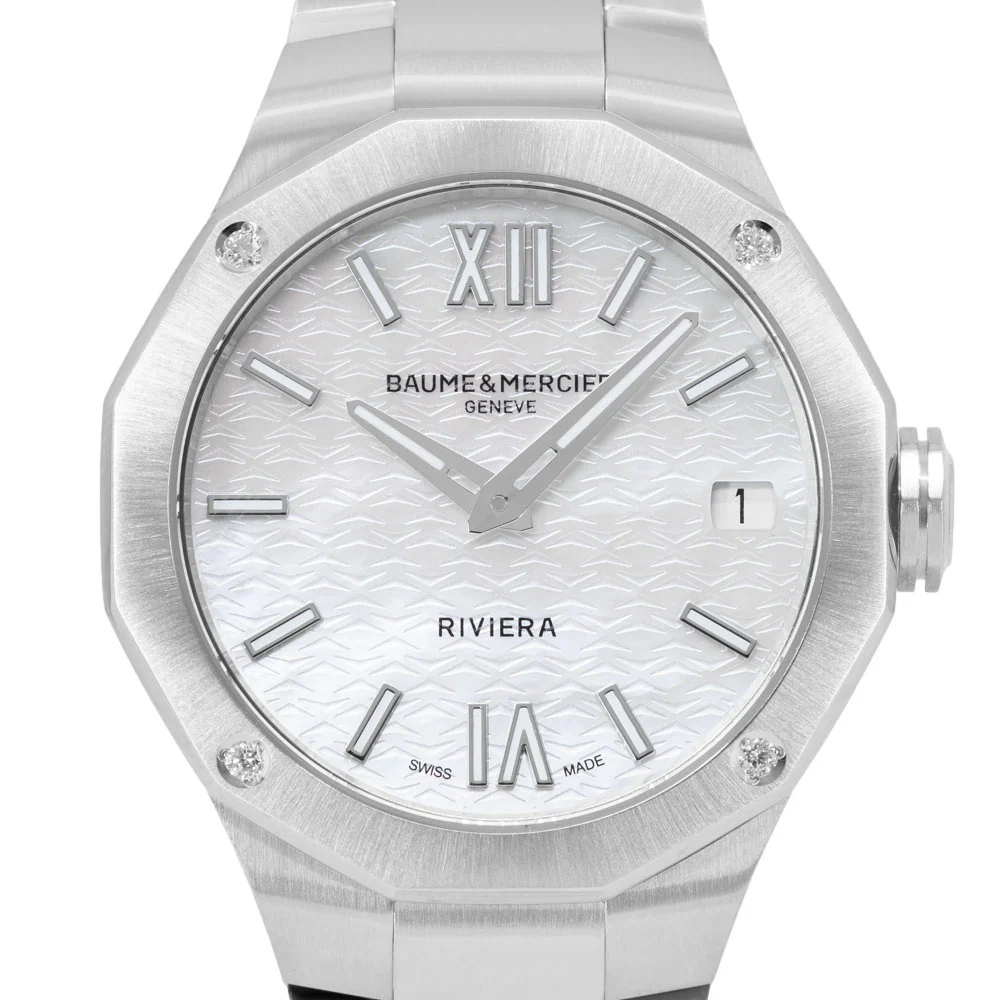 Baume & Mercier M0A10729 Riviera Quartz Woman's Watch - Image 3