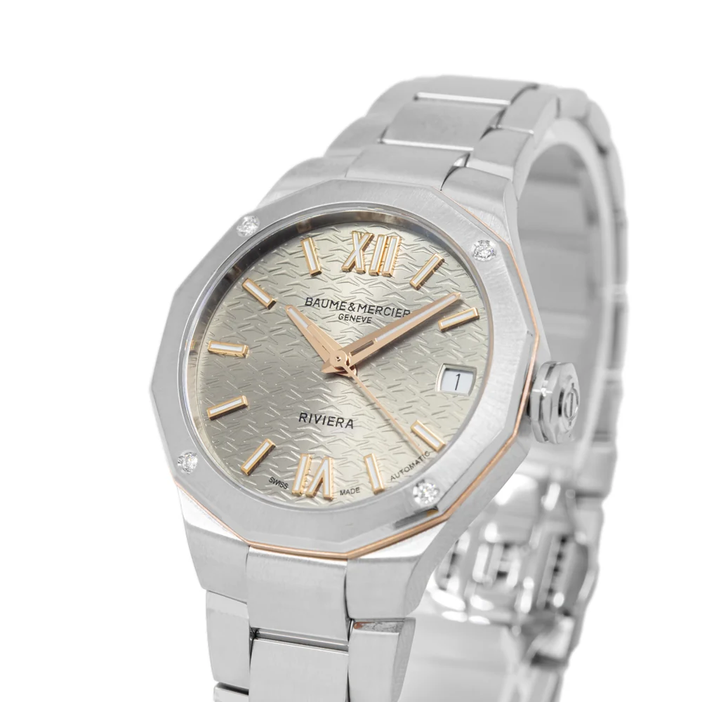 Baume & Mercier M0A10730 Riviera Automatic Woman's Watch - Image 10
