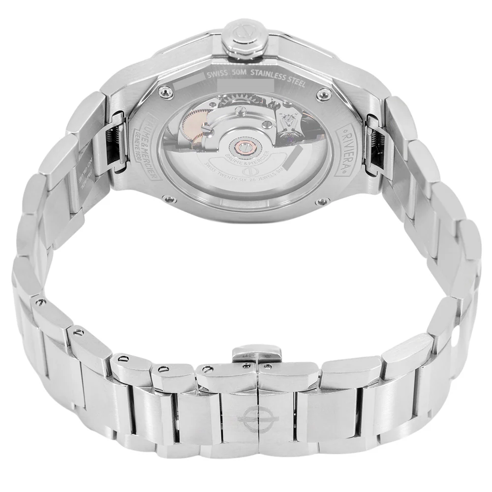 Baume & Mercier M0A10764 Riviera Automatic Woman's Watch - Image 5