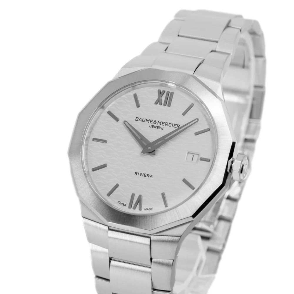 Baume & Mercier M0A10845 Riviera Quartz Men's Watch - Image 4