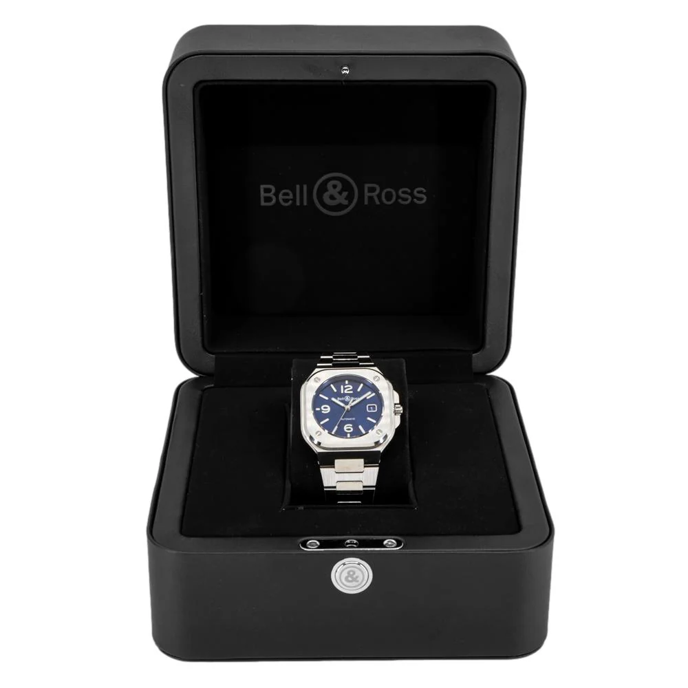 Bell&Ross Men's BR05A-BLU-ST/SST Blue Dial Auto - Image 7
