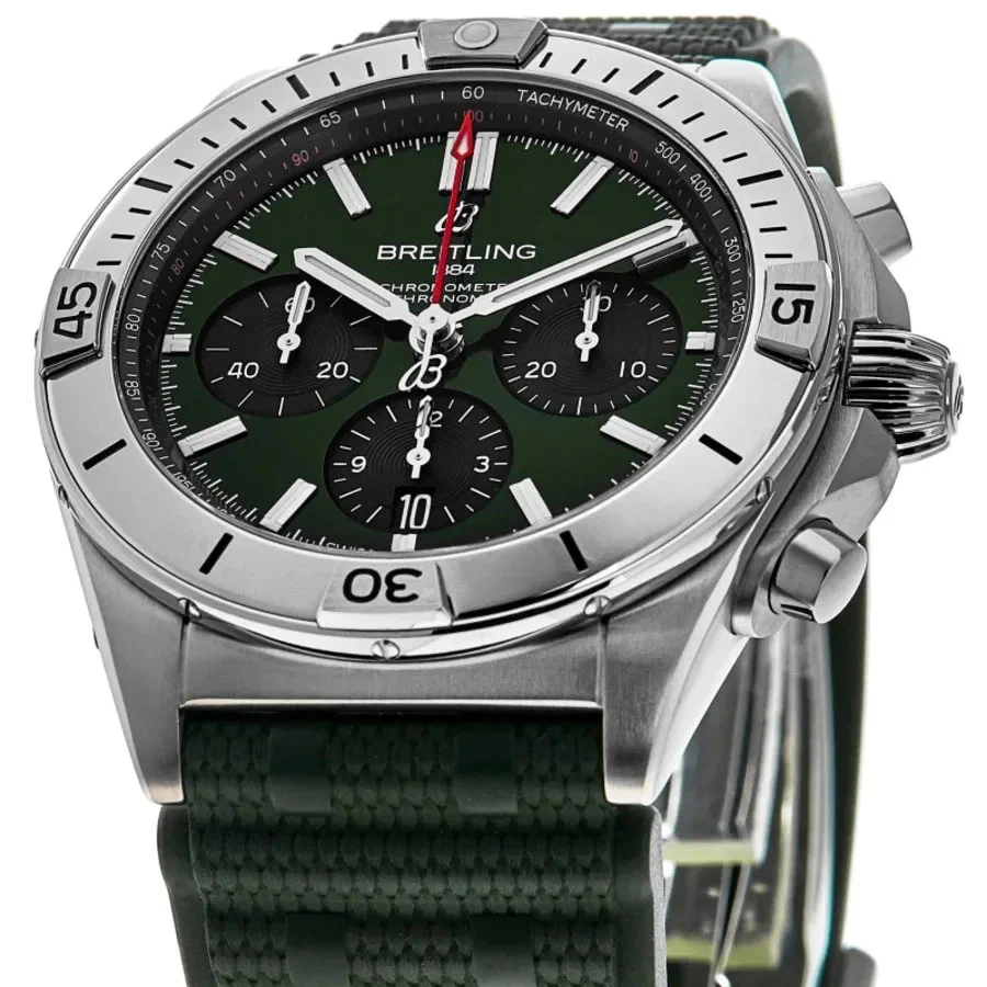 Breitling AB0134101L2S1 Chronomat Automatic Men's Watch - Image 4