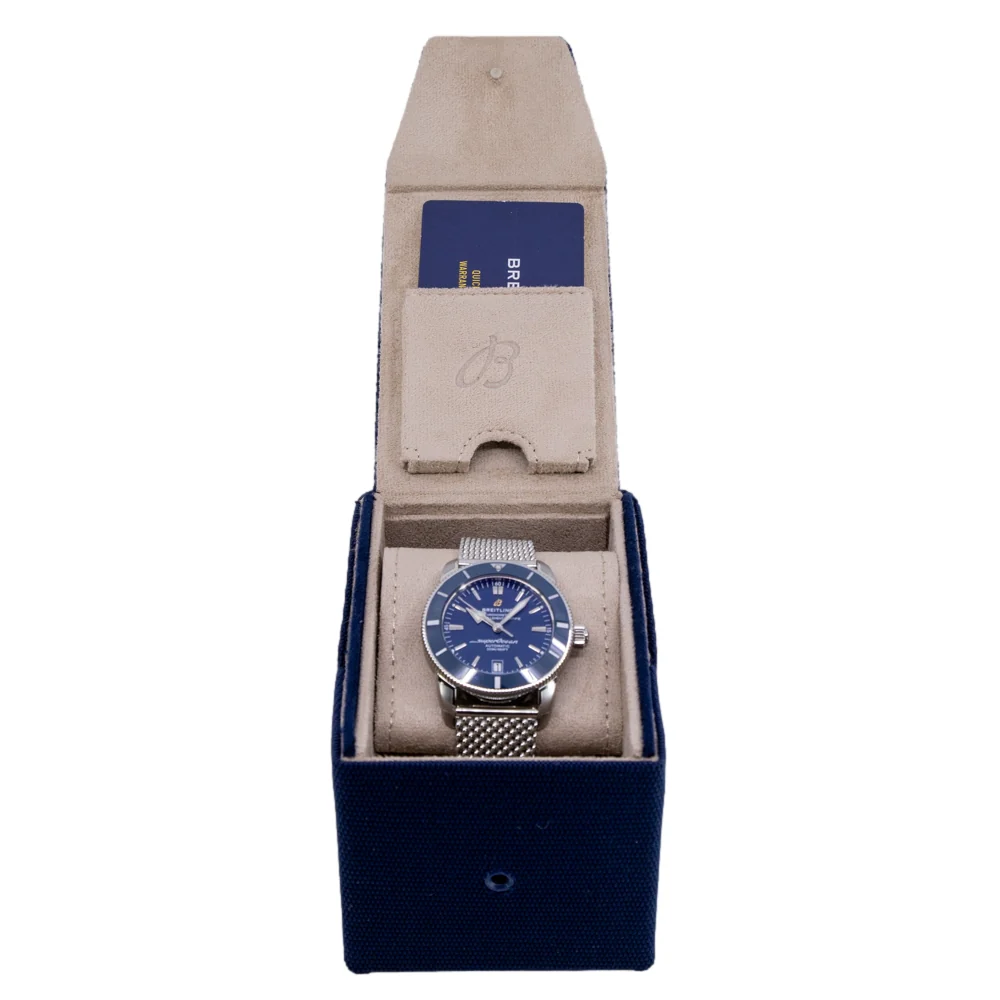 Breitling AB2010161C1A1 Superocean Heritage2 Blue Dial Watch - Image 8