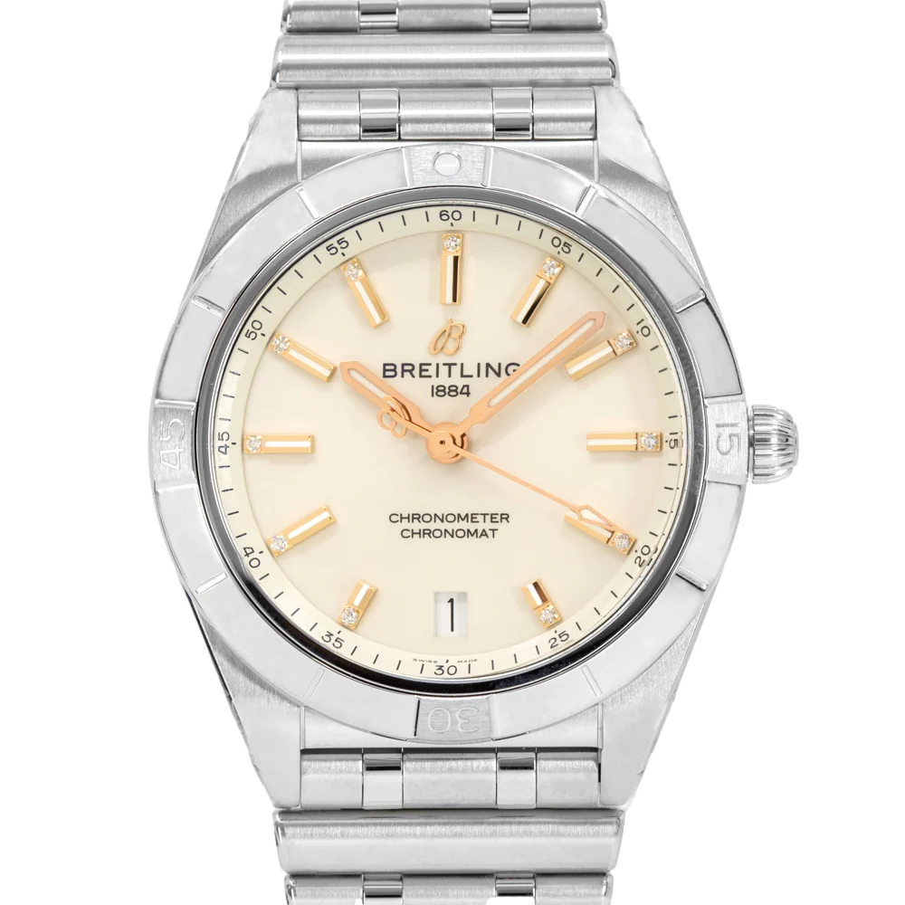 Breitling Ladies A10380101A2A1 Chronomat Diamond Set - Image 3
