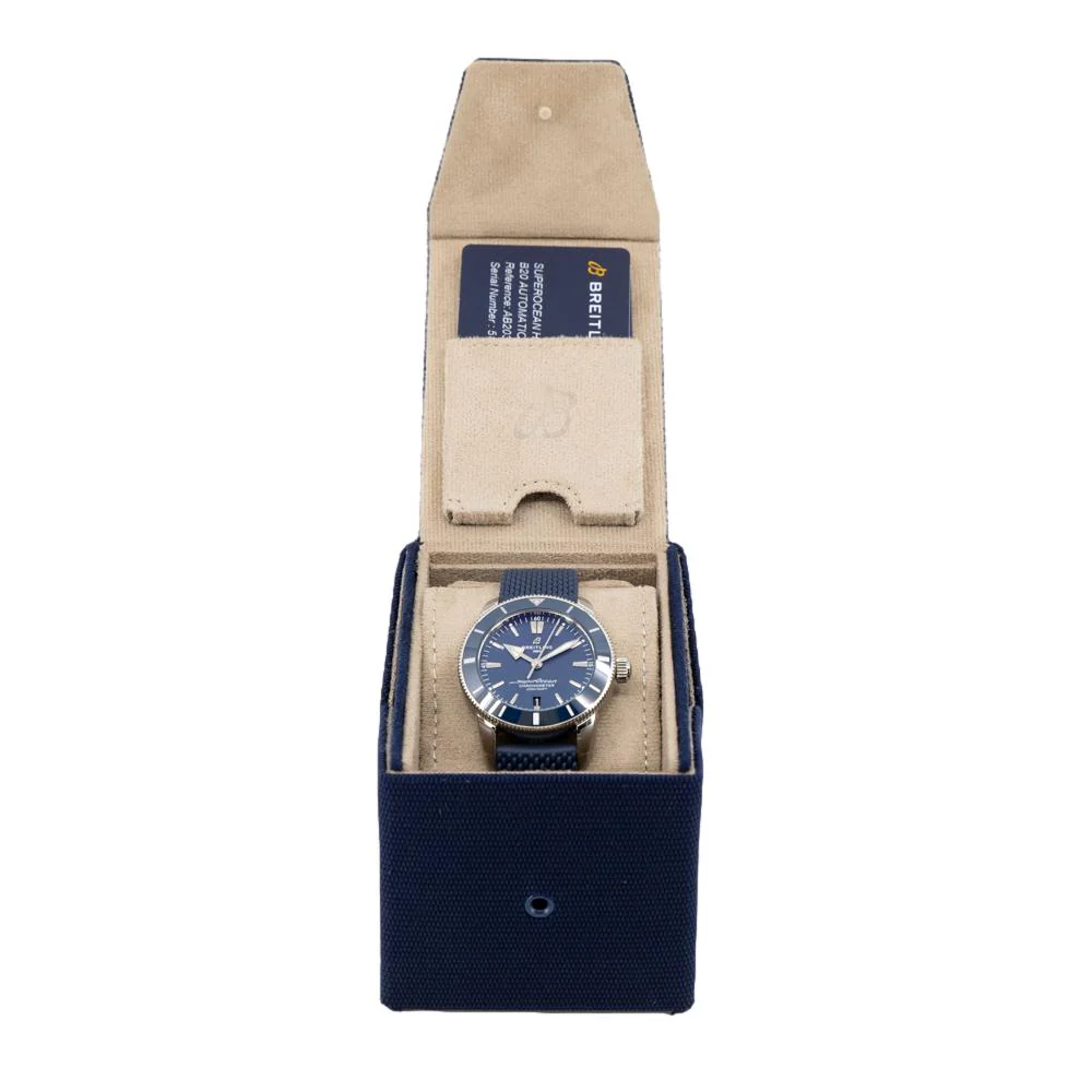 Breitling Men's AB2030161C1S1 Superocean Heritage II Blue - Image 8