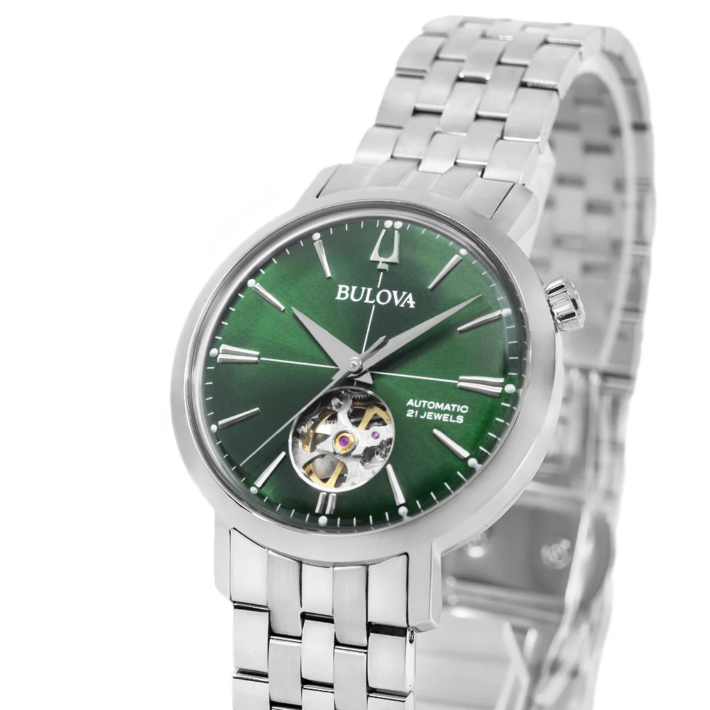 Bulova 96A319 Aerojet Automatic 38 Mm Automatic Men's Watch - Image 10