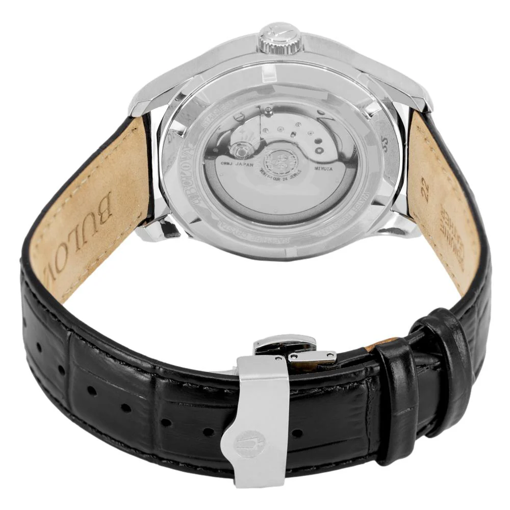 Bulova 96B387 Wilton Gmt Automatic Men's Watch - Image 4