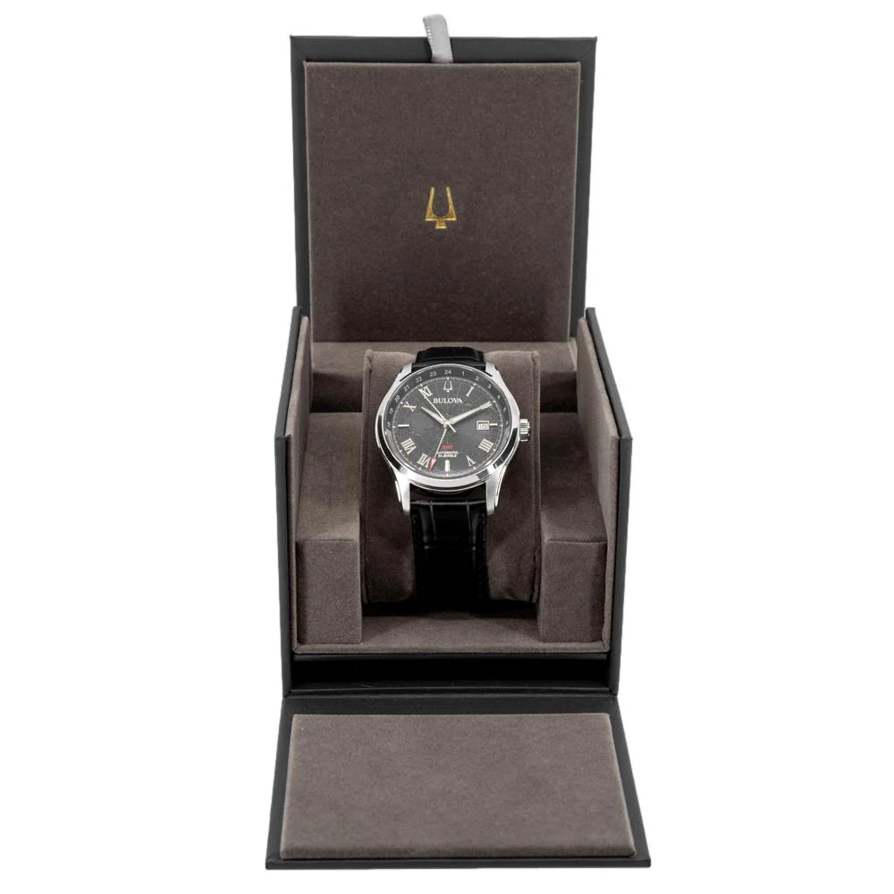 Bulova 96B387 Wilton Gmt Automatic Men's Watch - Image 5