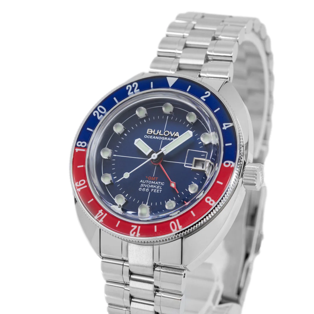Bulova 96B405 Oceanographer Gmt Automatic Men's Watch - Image 10