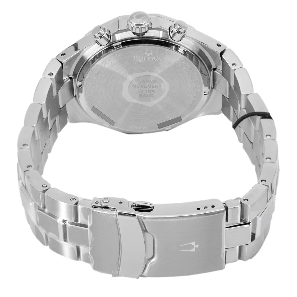 Bulova 96B409 Octagon Chronograph Quartz Men's Watch - Image 5
