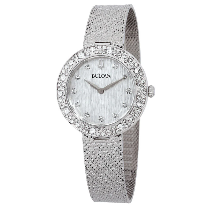Bulova 96L329 Crystal Quartz Woman's Watch