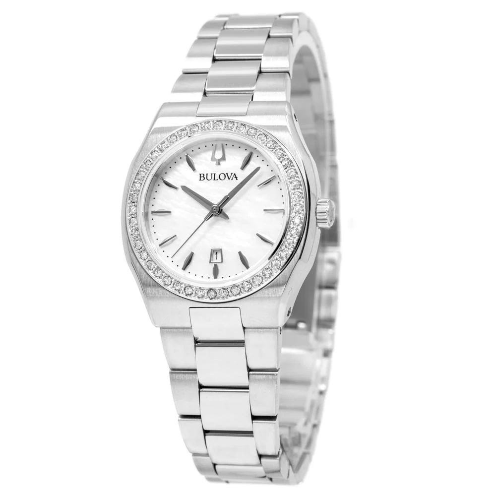 Bulova 96R245 Surveyor Lady Quartz Woman's Watch