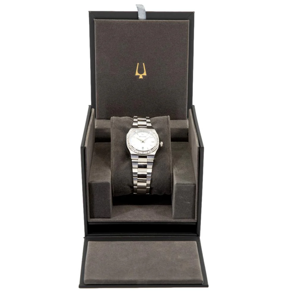 Bulova 96R245 Surveyor Lady Quartz Woman's Watch - Image 7