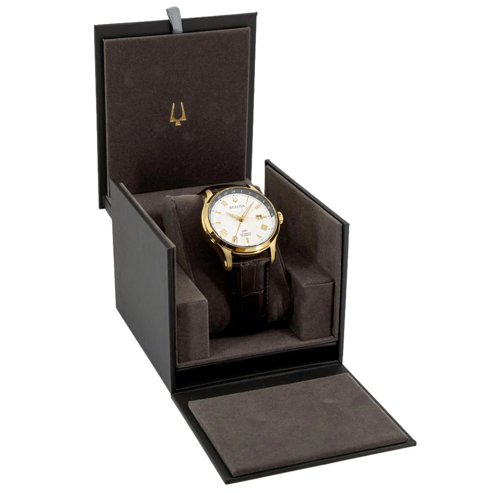 Bulova 97B210 Wilton Gmt Automatic Men's Watch - Image 9