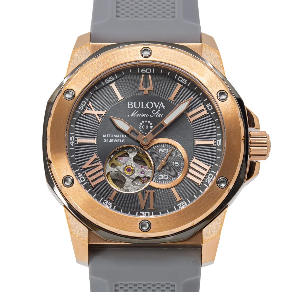Bulova 98A228 Marine Star Automatic Men's Watch - Image 3