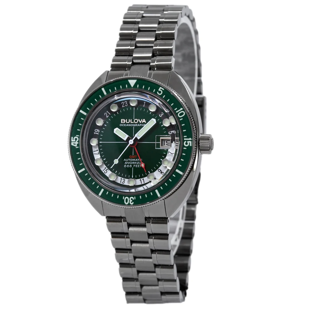 Bulova 98B415 Oceanographer Gmt Automatic Men's Watch