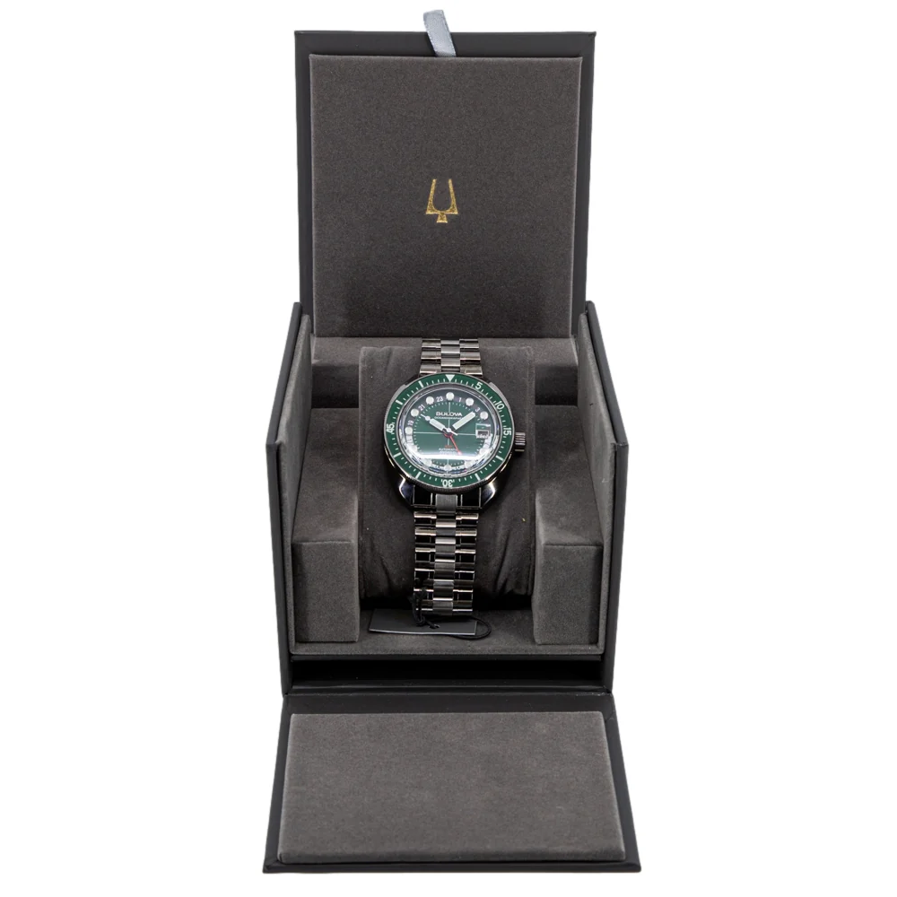 Bulova 98B415 Oceanographer Gmt Automatic Men's Watch - Image 8