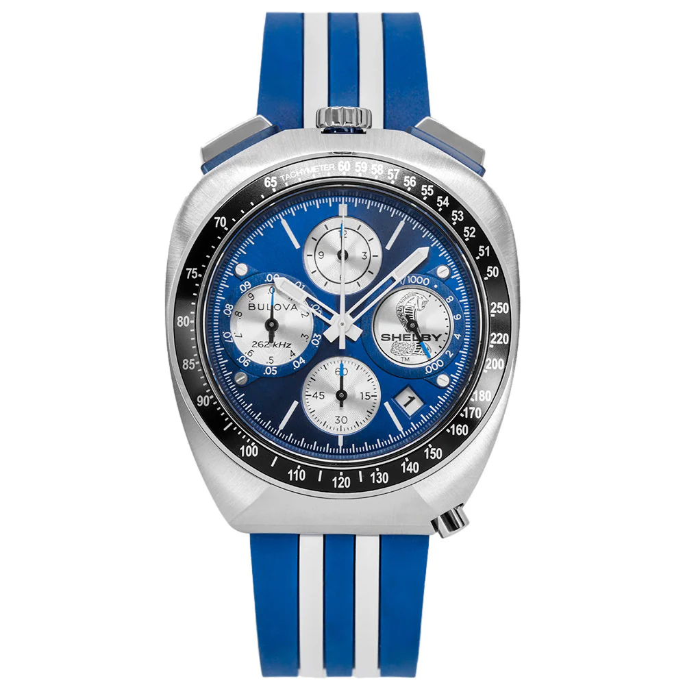 Bulova 98B452 Shelby Racer Chronograph Quartz Men's Watch Limited Edition - Image 2