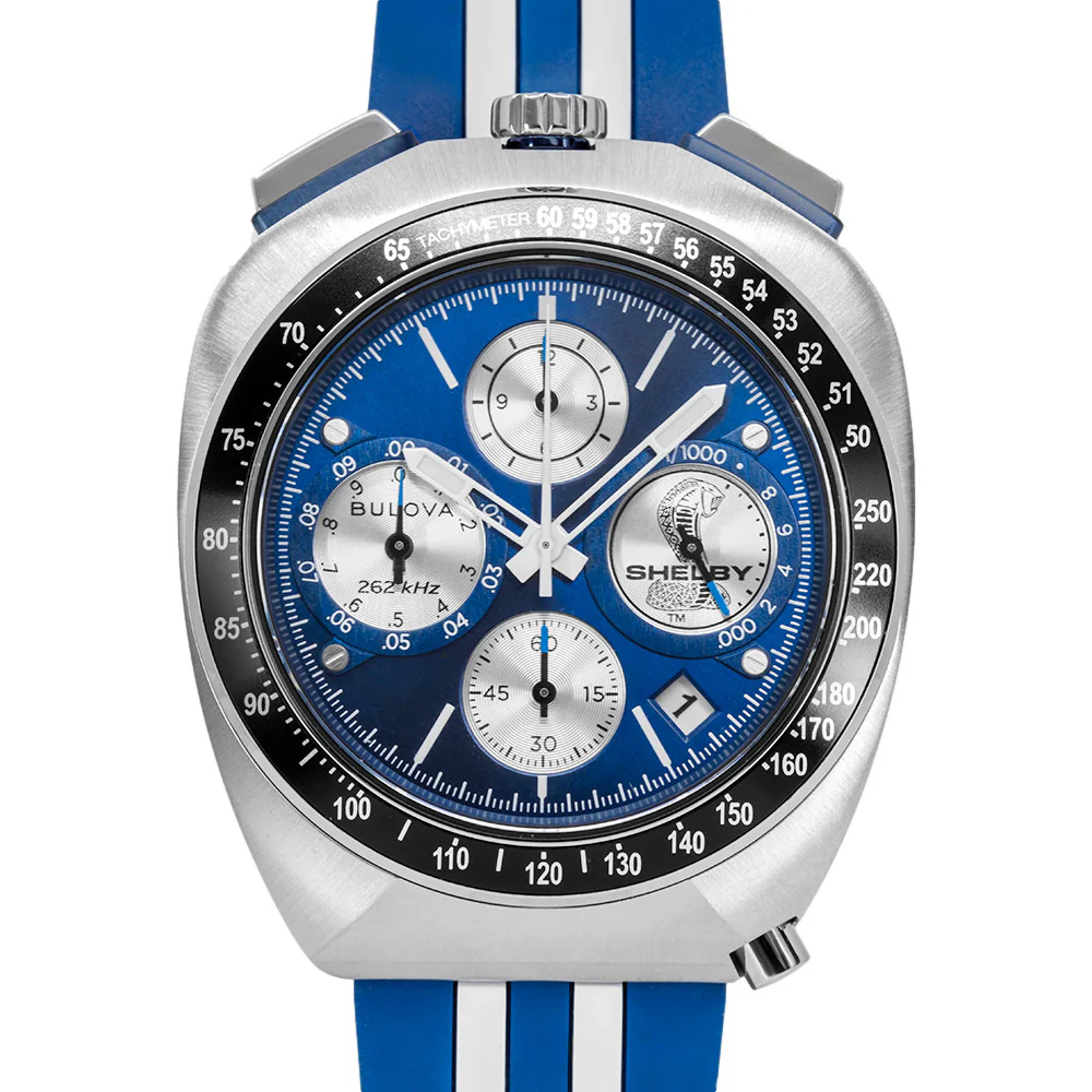 Bulova 98B452 Shelby Racer Chronograph Quartz Men's Watch Limited Edition - Image 3