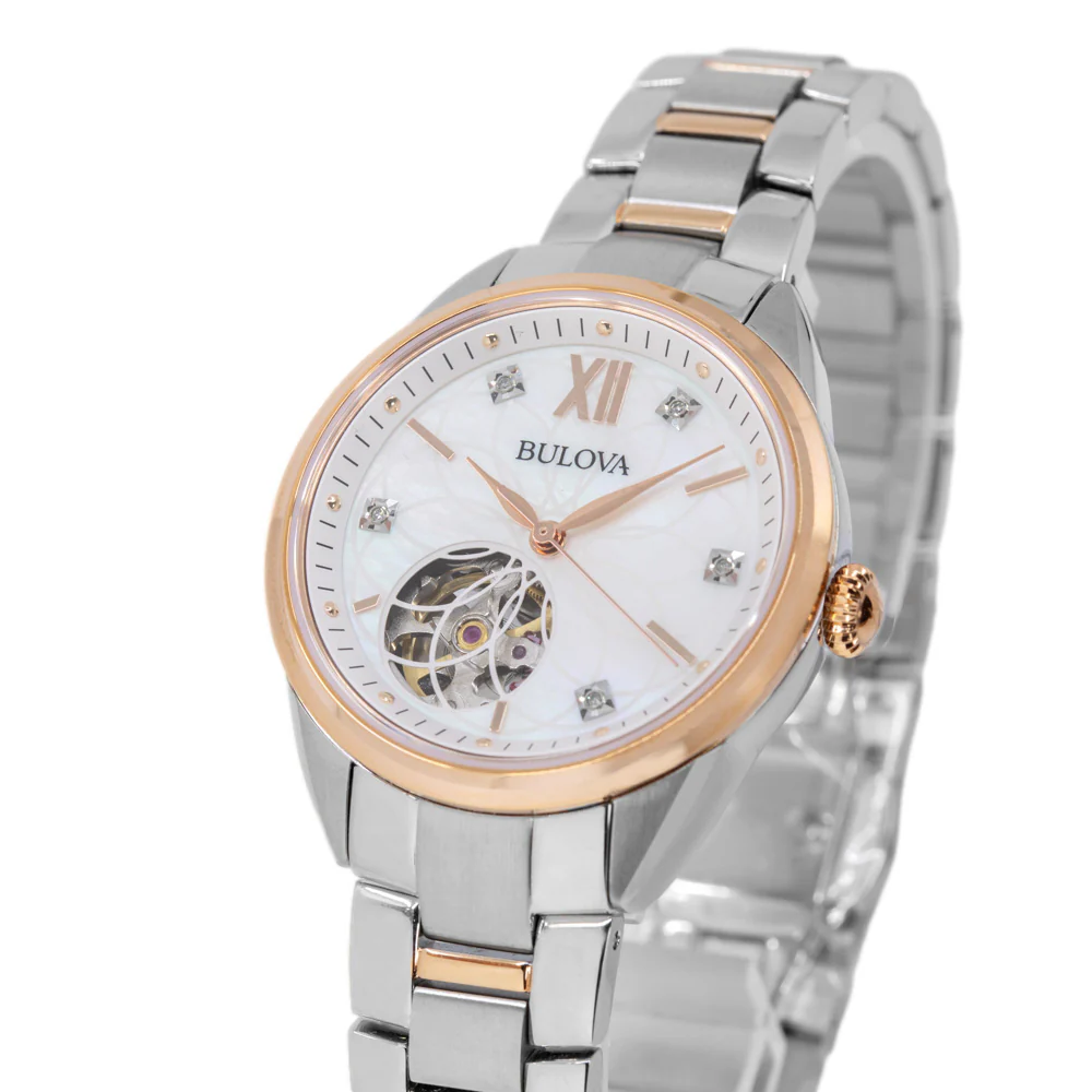 Bulova 98P170 Sutton Automatic Woman's Watch - Image 10