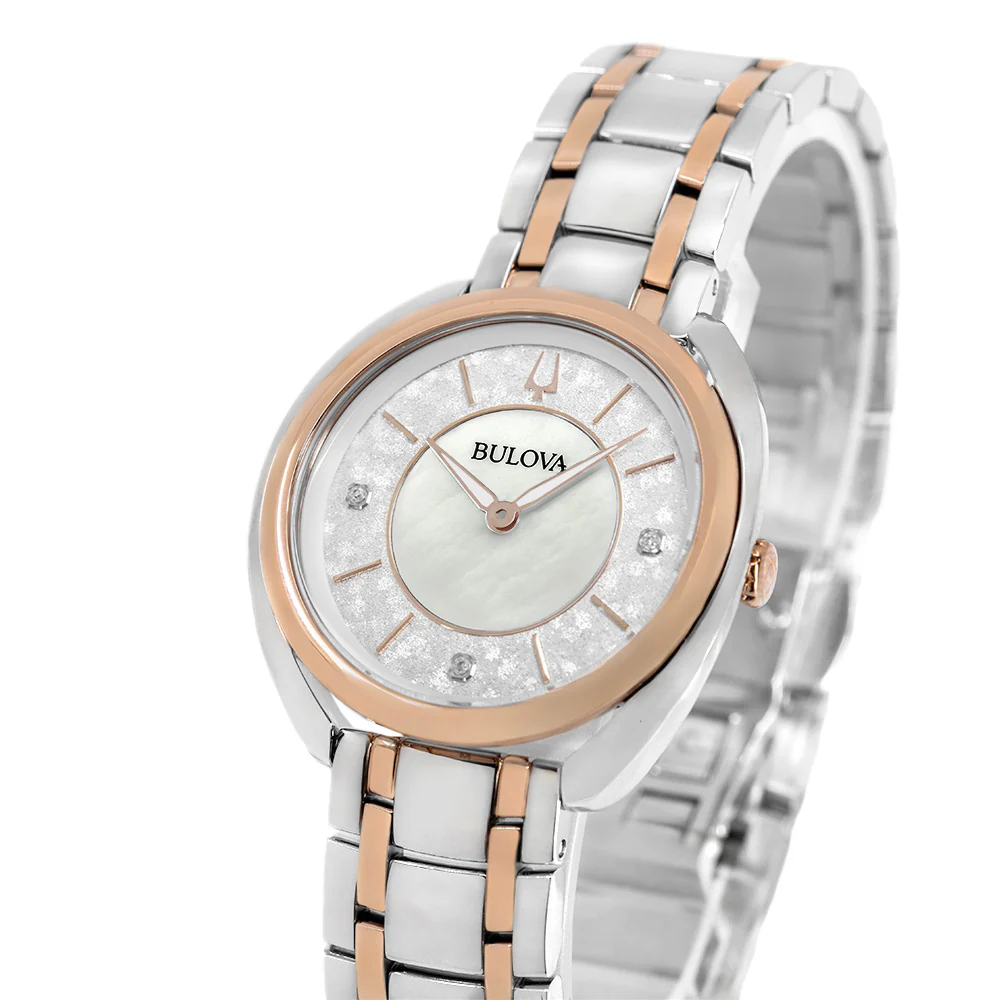 Bulova 98P219 Duality Quartz Woman's Watch - Image 10