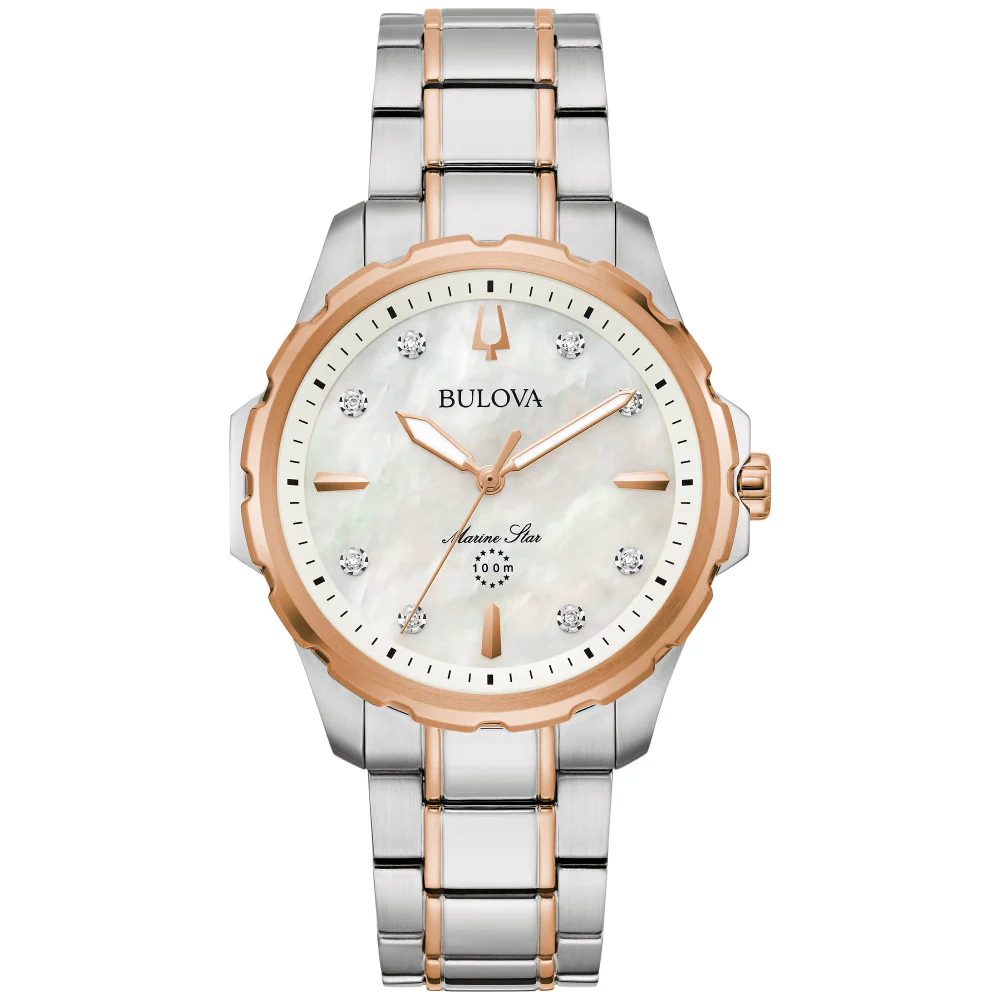 Bulova 98P228 Marine Star Quartz Woman's Watch
