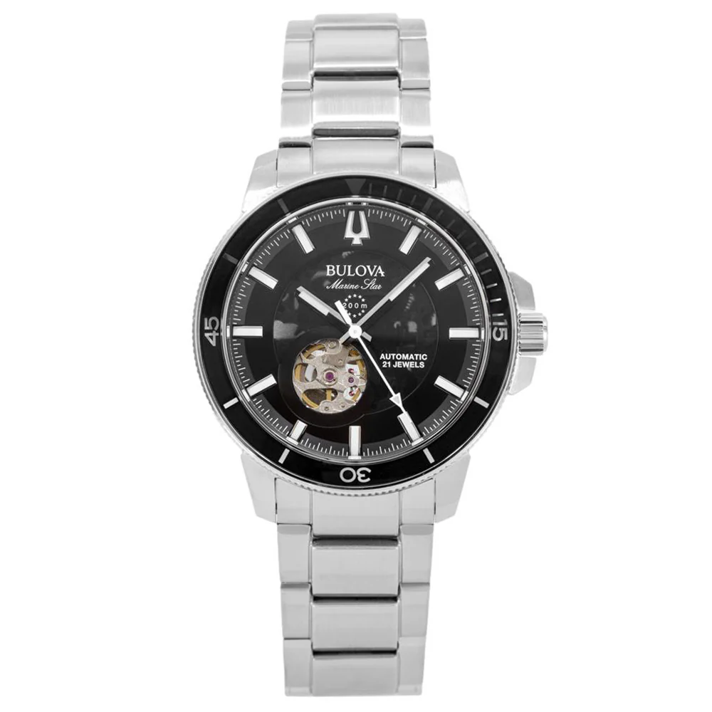 Bulova Men's 96A290 Marin Star Auto Watch - Image 3