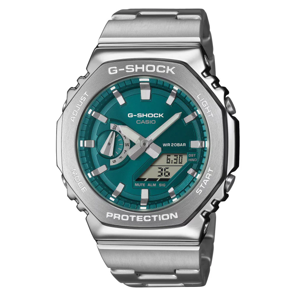 Casio GM-2110D-3A1ER G-SHOCK Quartz G-STEEL Men's Watch