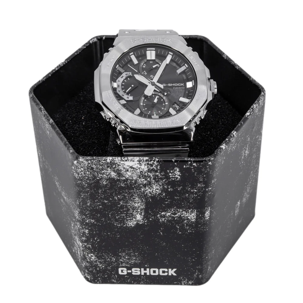 Casio GMC-B2100-1AER G-Steel Full Metal Chrono - Image 8