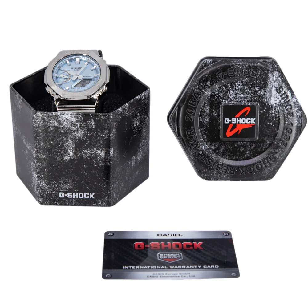 Casio Men's GM-2110D-2AER G-Shock Blue Dial Quartz - Image 10