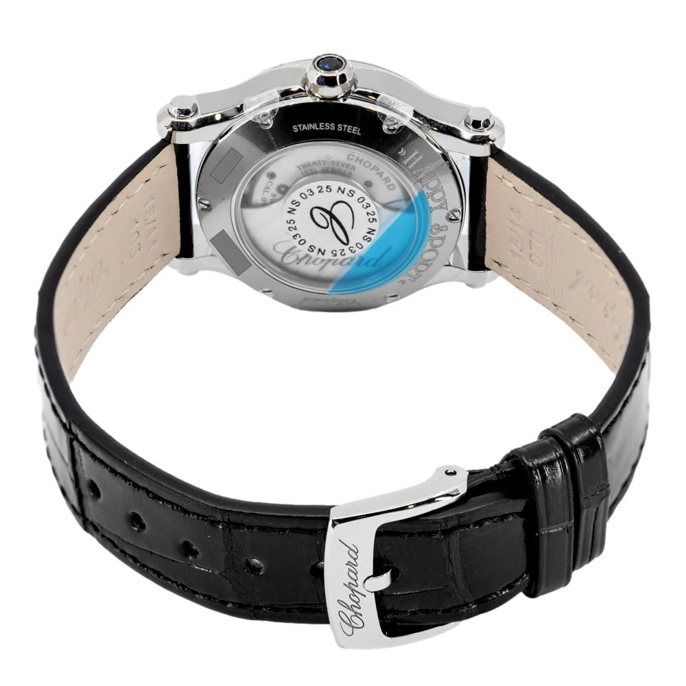 Chopard Ladies 278573-3011 Happy Sport Diamonds Watch - Image 4