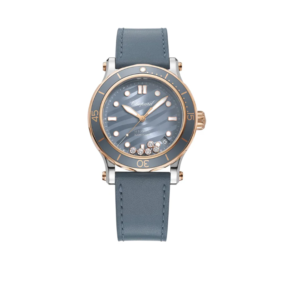 Chopard Ladies 278587-6001 Happy Ocean Diamonds Watch
