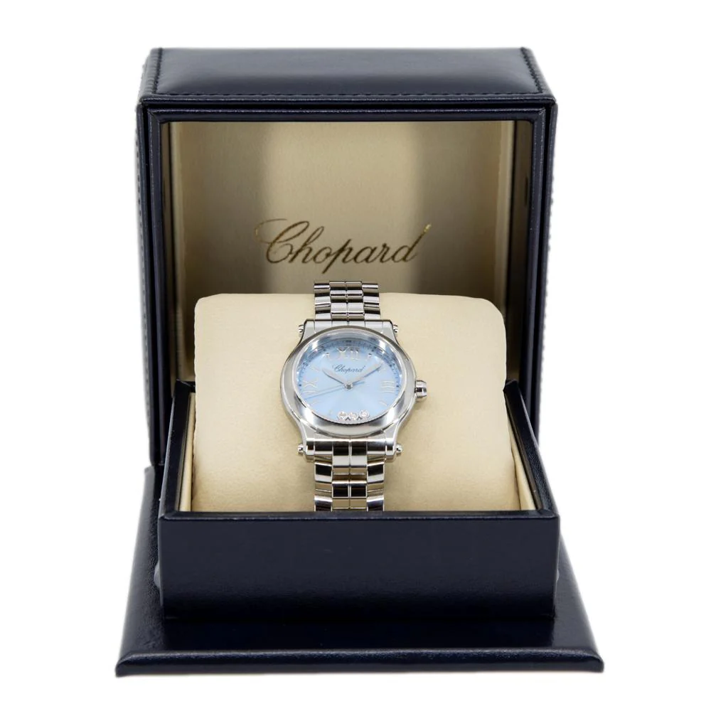 Chopard Ladies 278590-3010 Happy Sports Diamonds Watch - Image 8