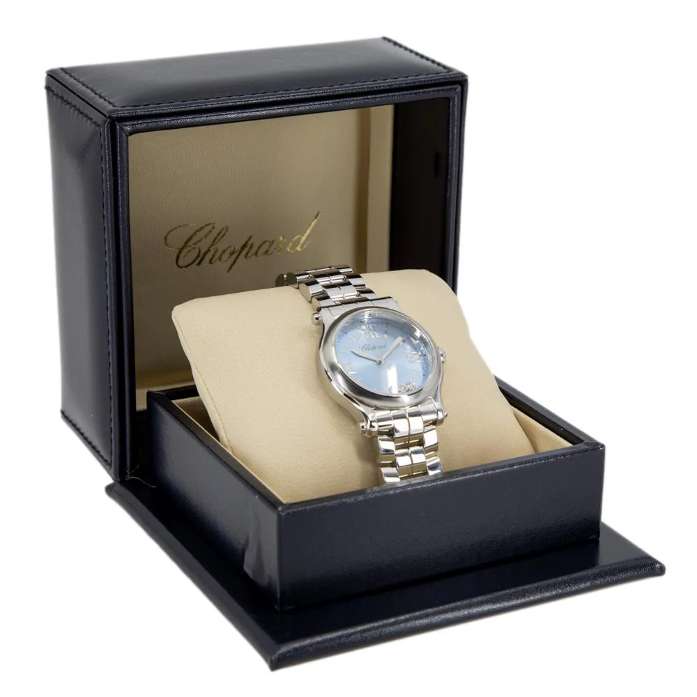 Chopard Ladies 278590-3010 Happy Sports Diamonds Watch - Image 9