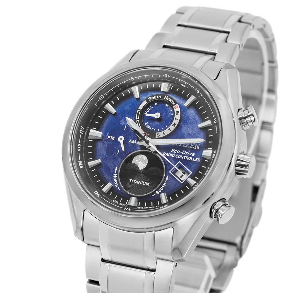 Citizen BY1010-81L Radio-controlled Moon Phase Eco-Drive - Image 8