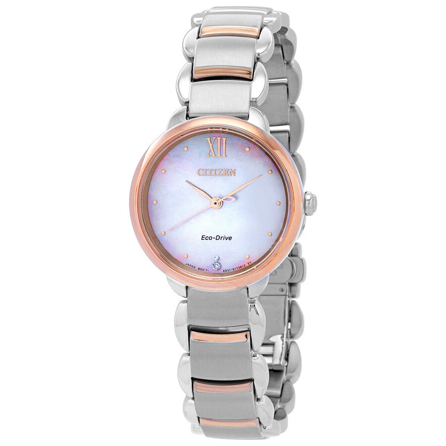 Citizen Ladies EM0924-85Y MOP Dial Watch