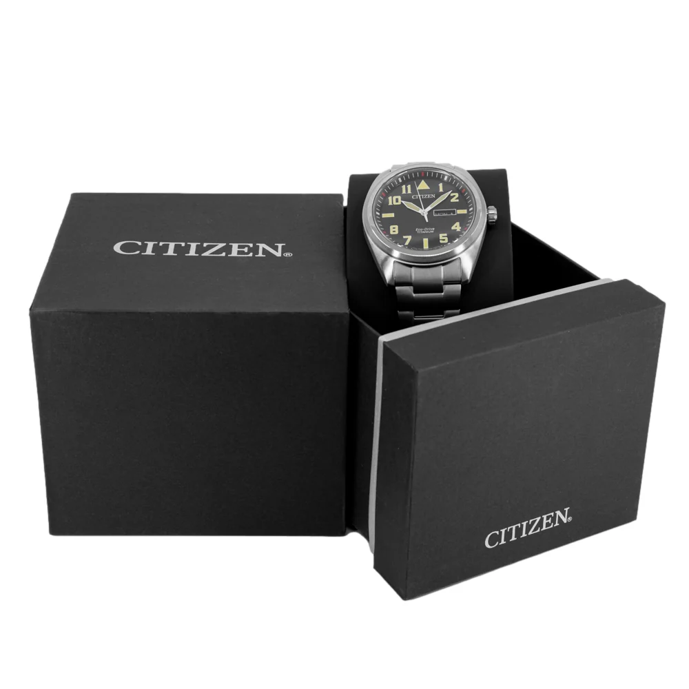 Citizen Men's BM8560-88E Super Titanium 8561 Eco-Drive - Image 7