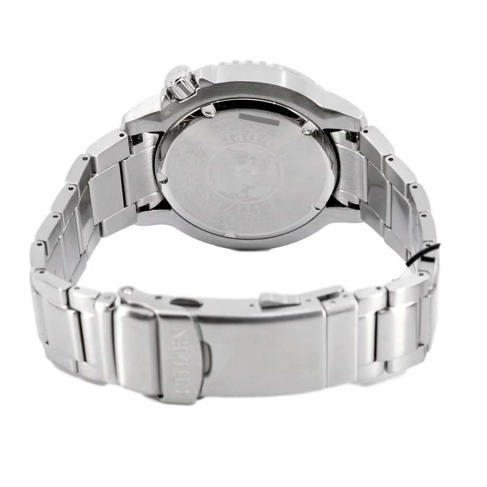 Citizen Men's BN0158-85X Diver's Eco-Drive Green Dial Watch - Image 3