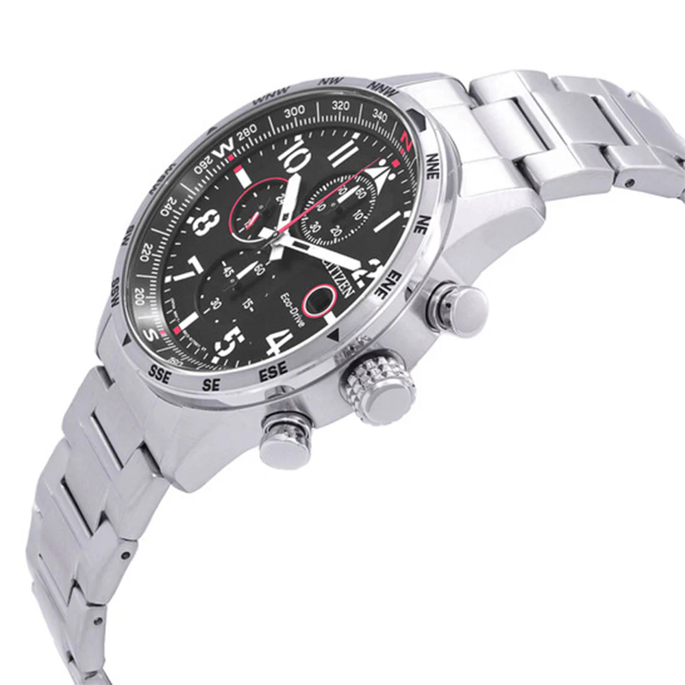 Citizen Men's CA0790-83E Aviator Eco-Drive Chronograph - Image 3