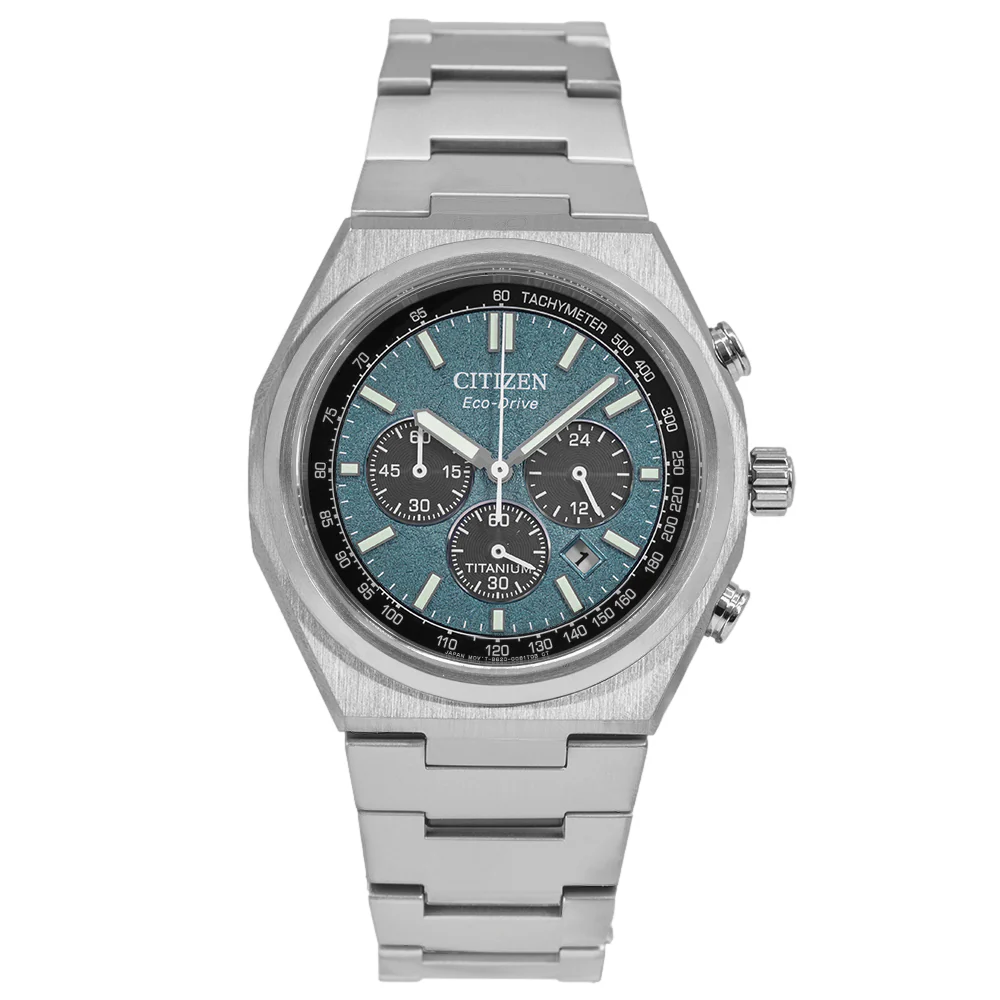 Citizen Men's CA4610-85X Super Titanium Eco Drive Chrono - Image 2