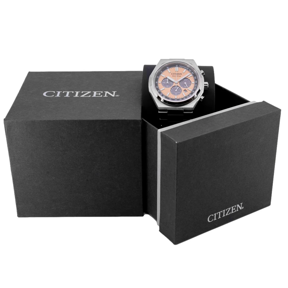 Citizen Men's CA4610-85Z Super Titanium Eco Drive Chrono - Image 7