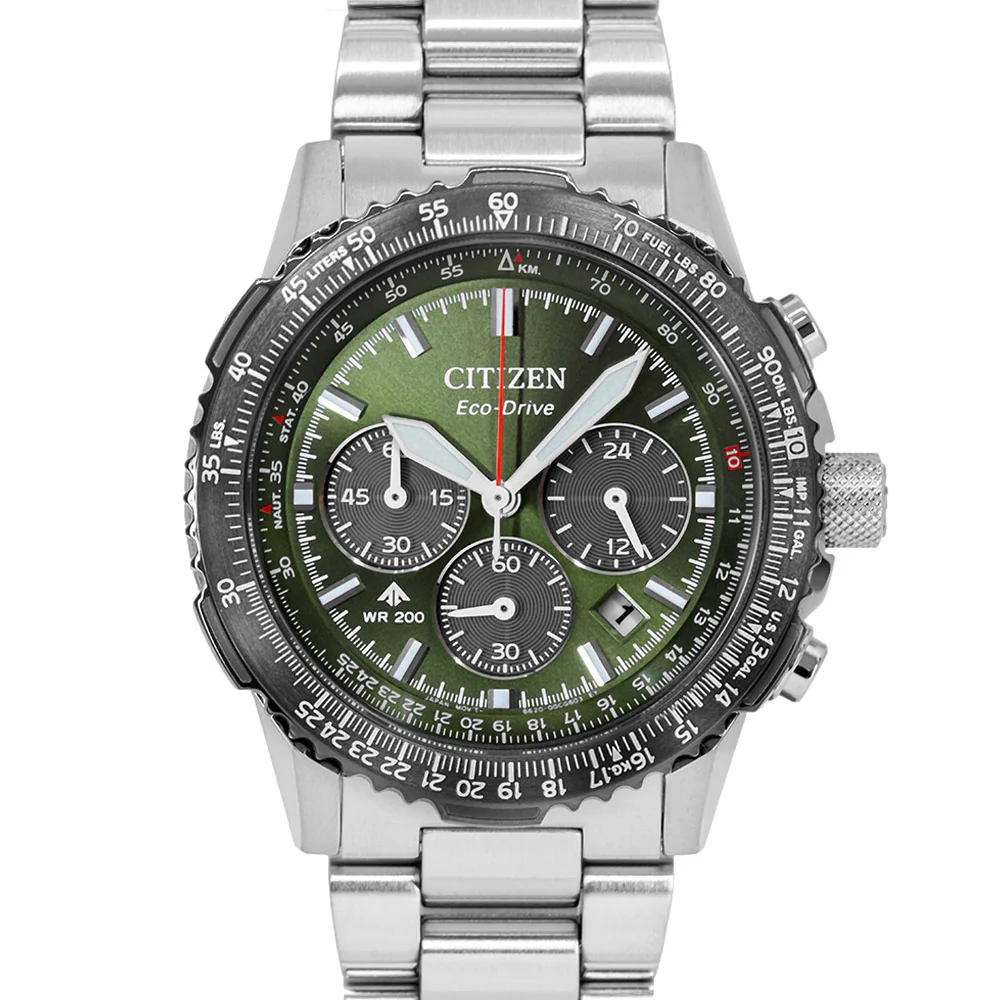 Citizen Men's CA4664-60W Promaster Navihawk 40mm Eco-Drive - Image 2