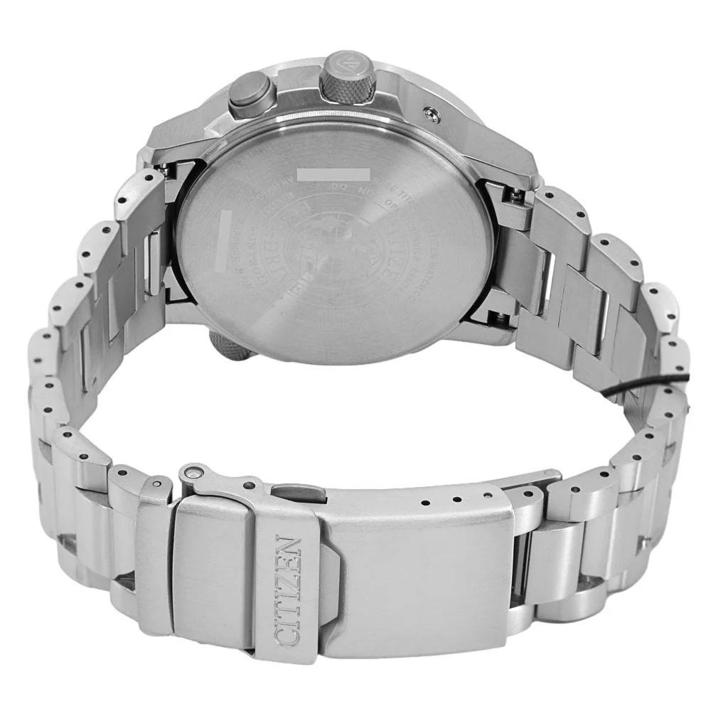 Citizen Men's CB0230-81L Pilot Super Titan Blue Dial Watch - Image 4