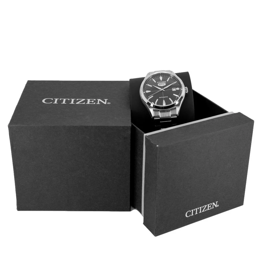 Citizen Men's NH8391-51E Automatic C7 Black Dial Watch - Image 7