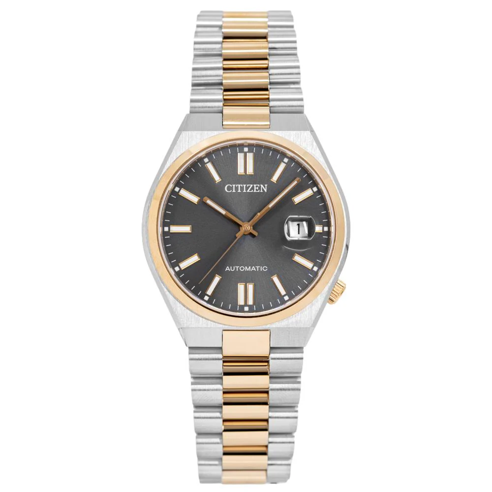 Citizen Men's NJ0154-80H Two-tone Auto Black Dial - Image 2