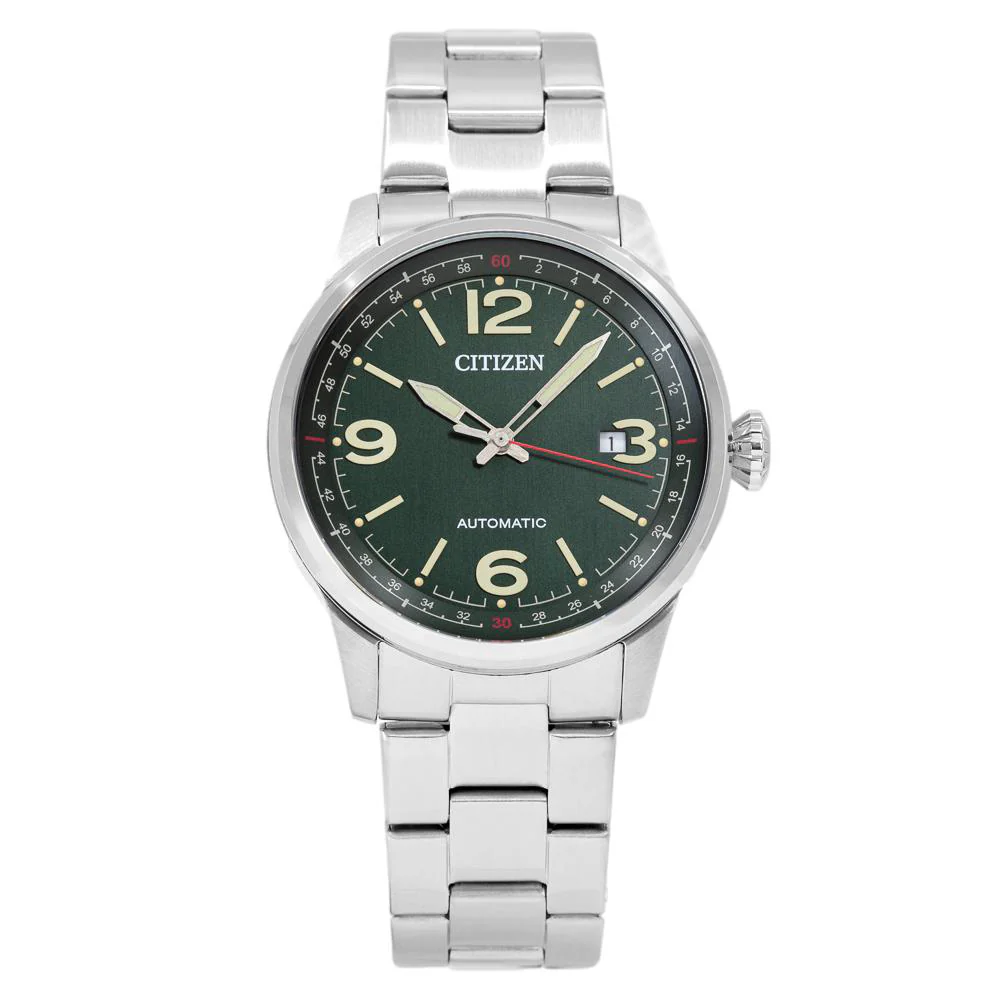 Citizen Men's NJ0160-87X Green Dial Auto Watch - Image 3