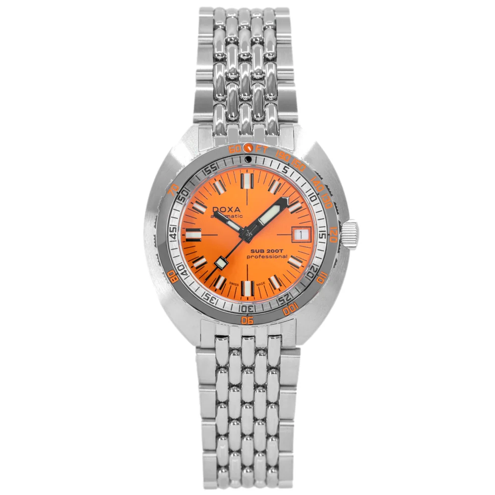 Doxa 804.10.351S.10 SUB 200T Professional Orange Dial Auto - Image 2